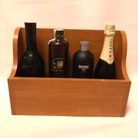 Универсальный эко ящик, для вина, деревянный