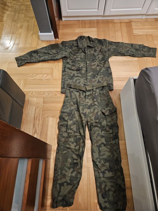 Mundur wojskowy+ kurtka i polar zestaw / szkolny