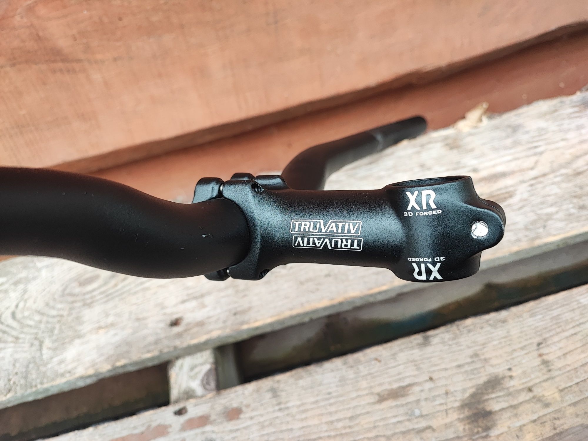 Kierownica i mostek rowerowy Truvativ Hussefelt XR alu 31.8 Retro MTB