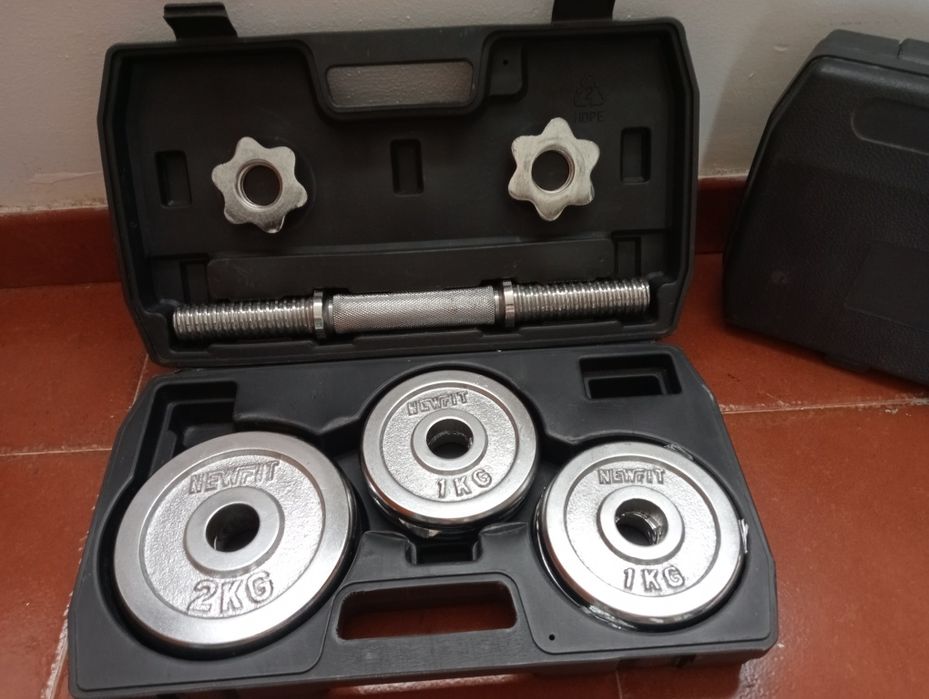 Conjunto de barra com alteres