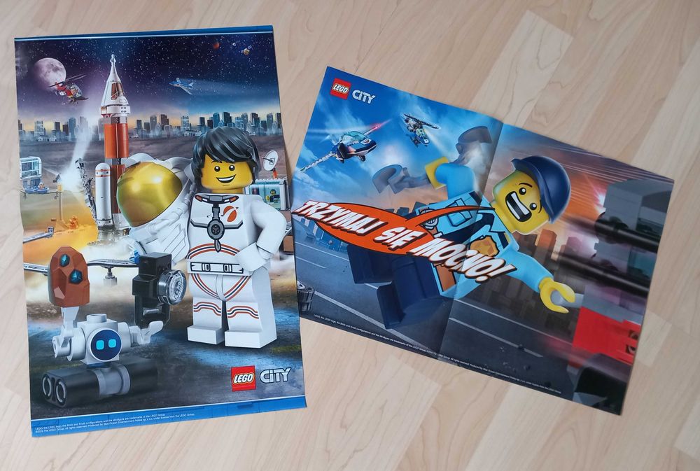2 Plakaty LEGO City A3