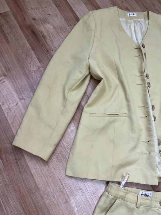 Garnitur damski spodnie i marynarka XL