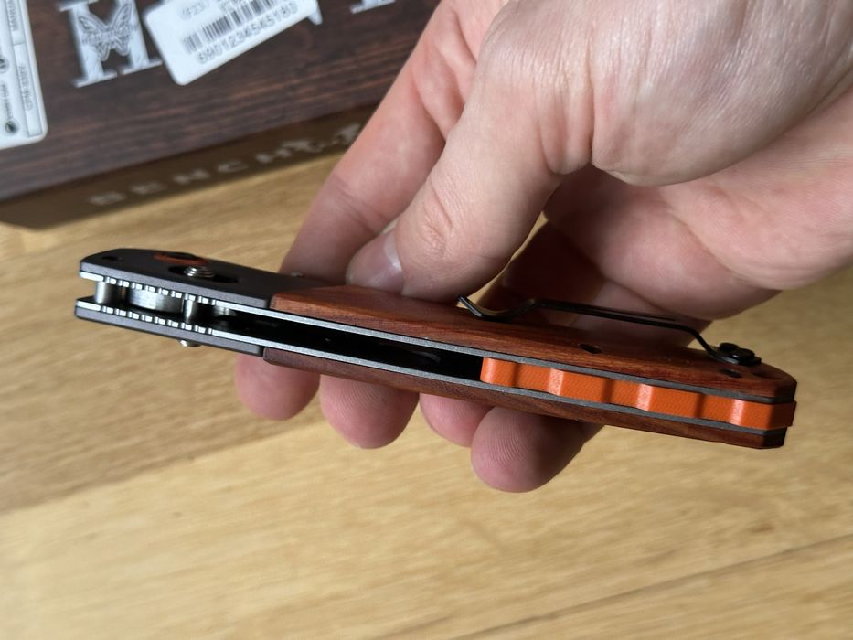 Складной нож Benchmade Crooked River 15080-2 Dymondwood, карманный нож