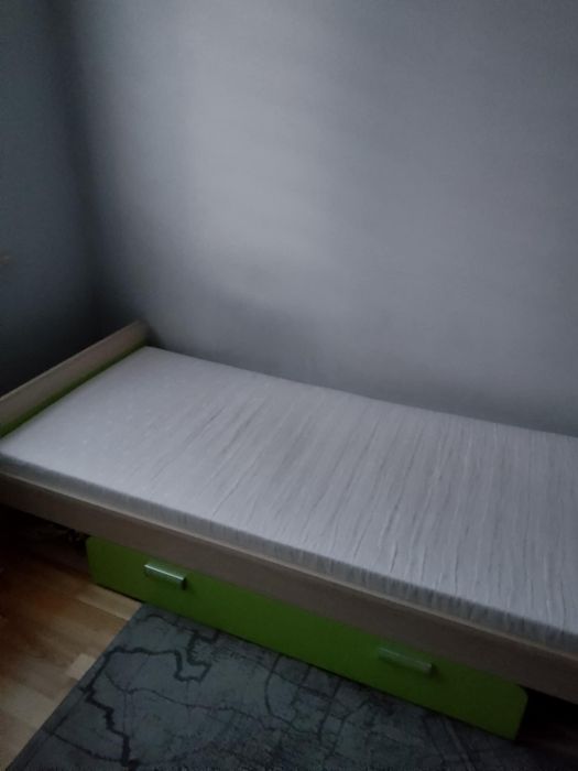 Zestaw mebli Abra 290cm dla dzieci/młodzieży + biurko + łóżko 90x200