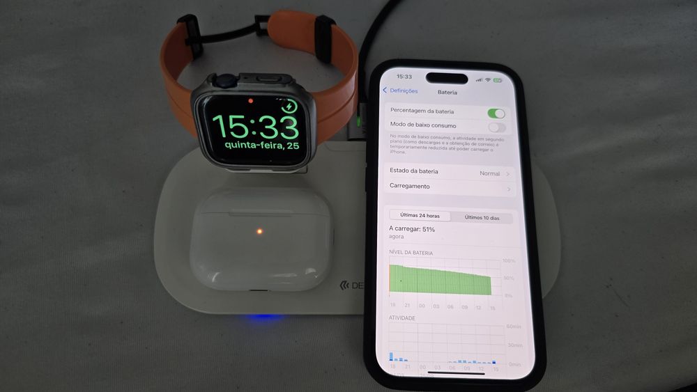 Devia Base Carregamento 3em1