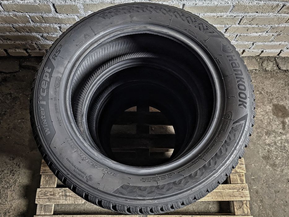 Зимові 205/55r16 Hankook | 2022 | 7mm | Преміум шини | Ідеальний стан