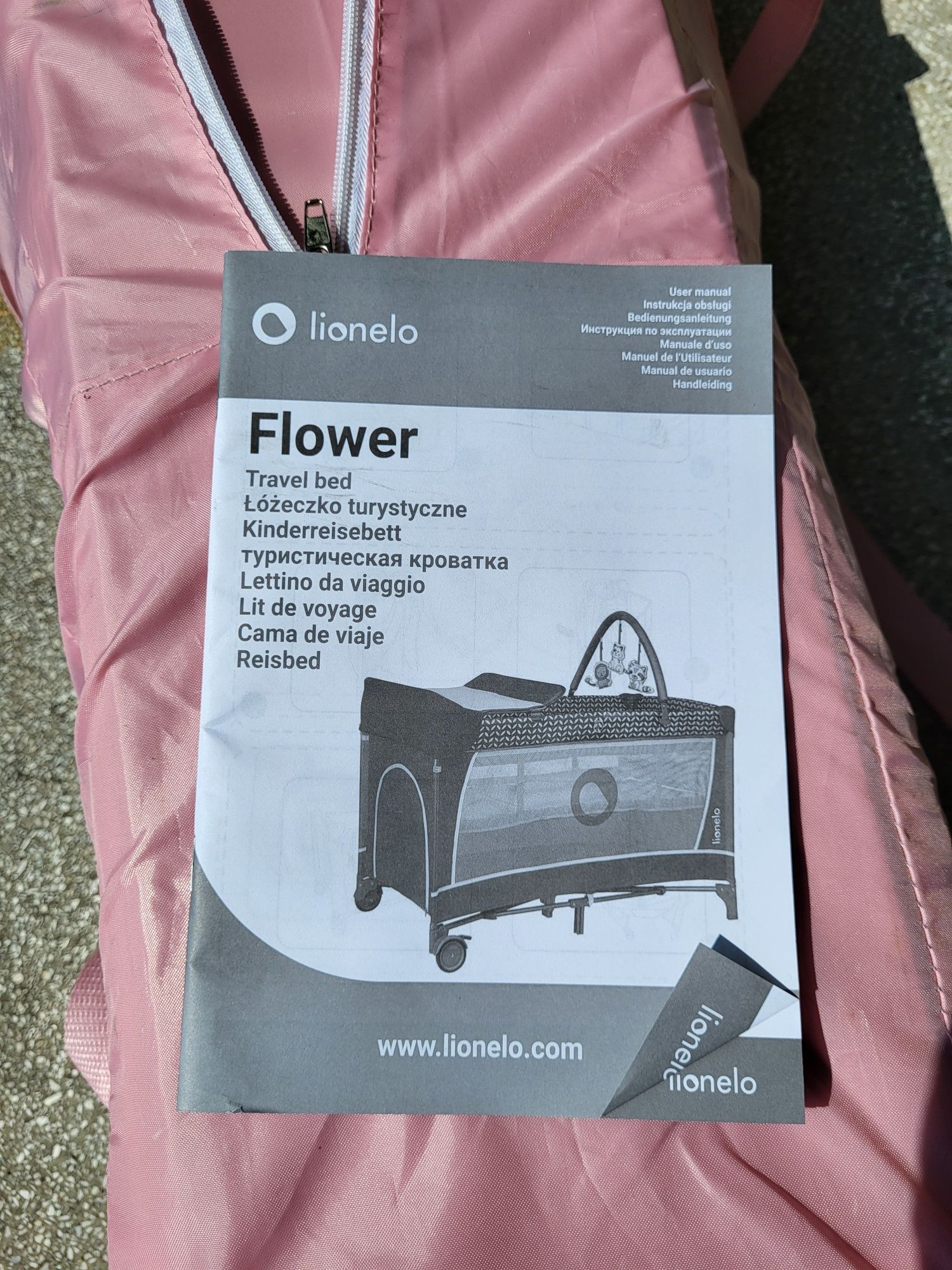 Łóżeczko turystyczne Lionelol Flower
