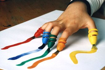 Набор красок для рисования пальцами