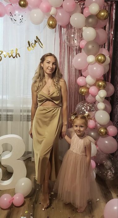 Шелковое платье