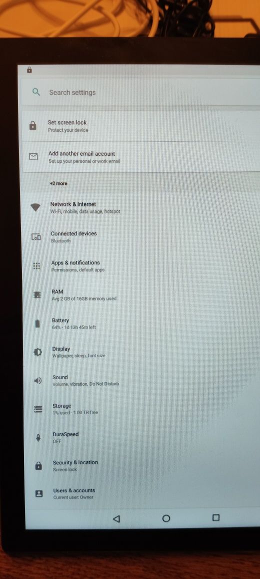 Tablet Android 14 - 11"
