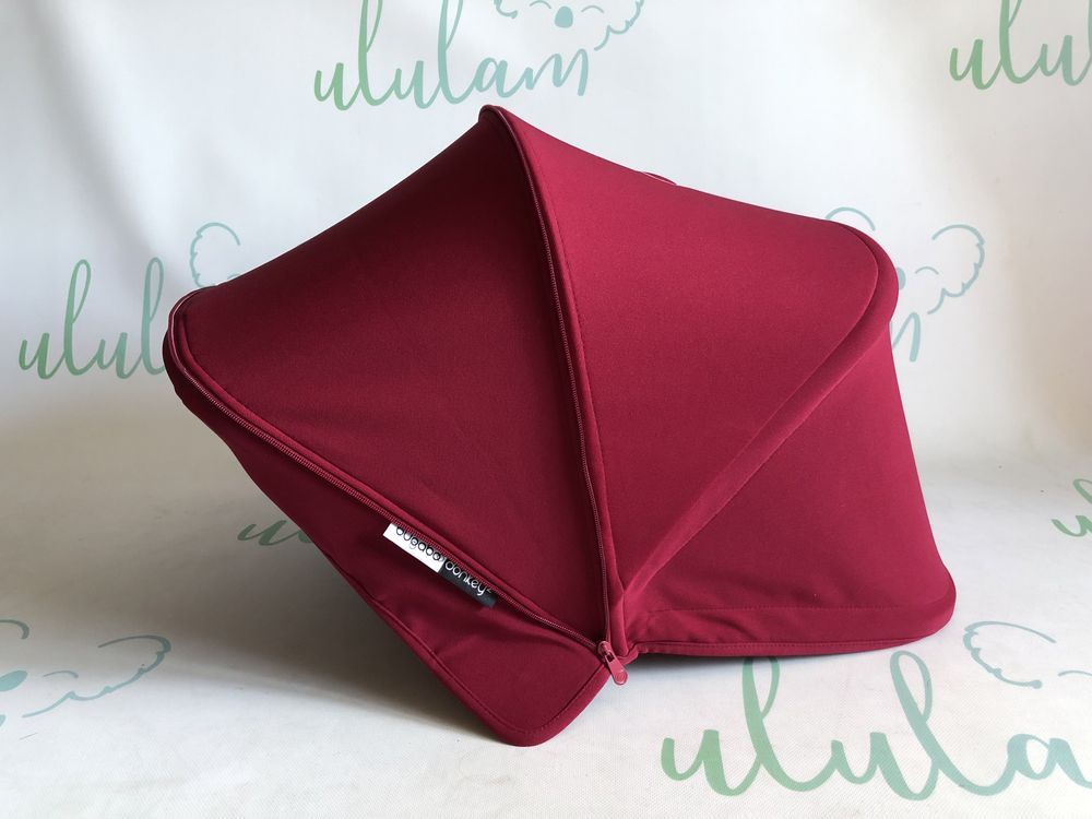 Bugaboo Donkey 2 budka daszek Ruby Red x2
