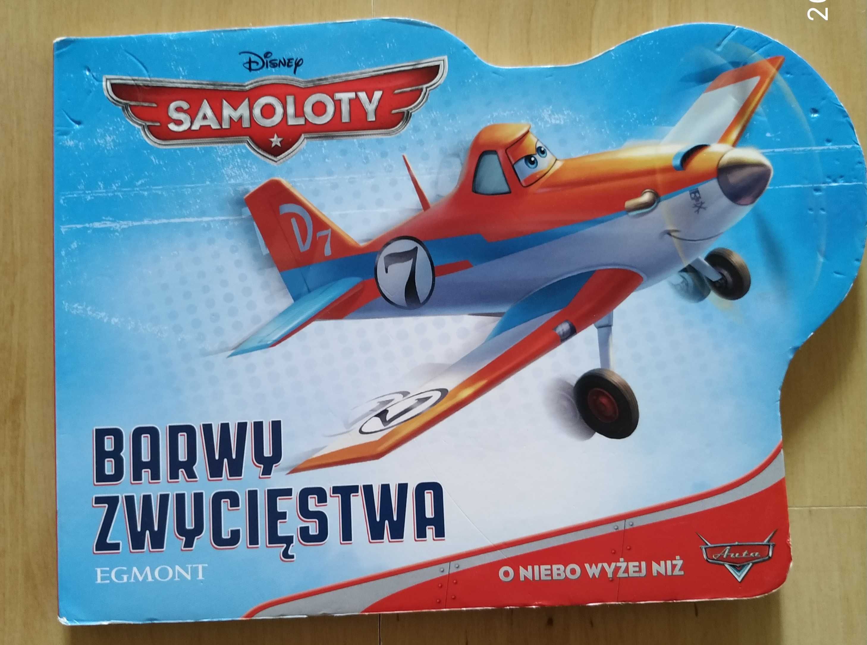 PLANES samoloty Disney-puzzle, książeczki