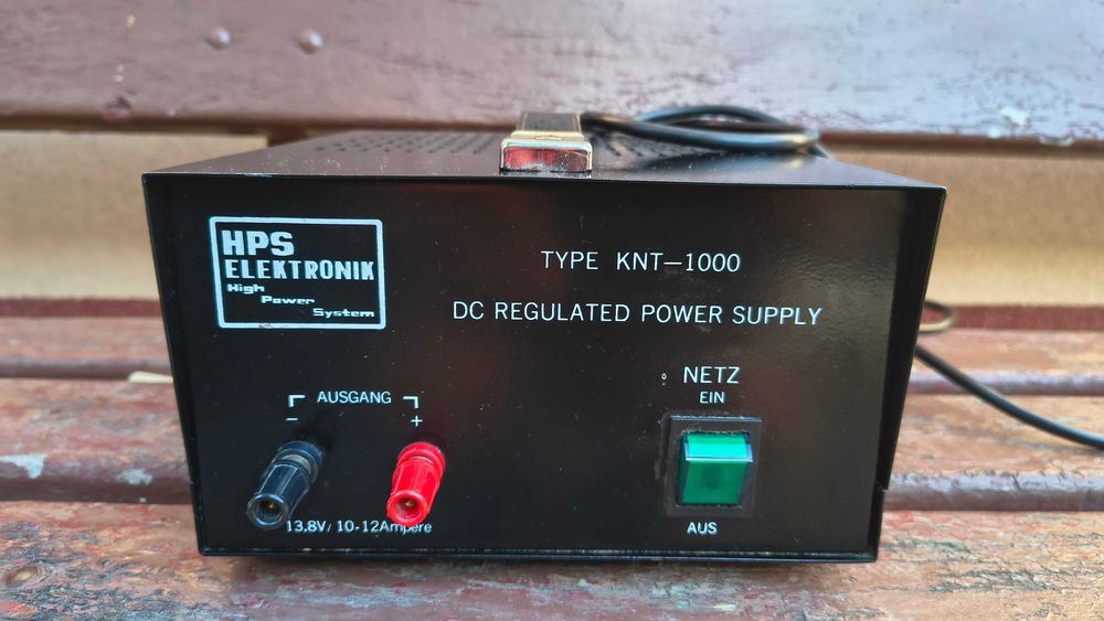 Zasilacz do CB radia HPS KNT-1000 13,8V 10A 12A ZS10