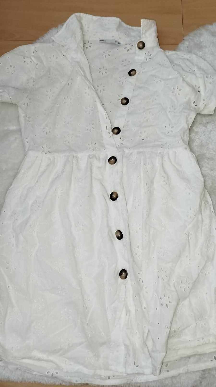 Vestido curto estilo praiano lefties S