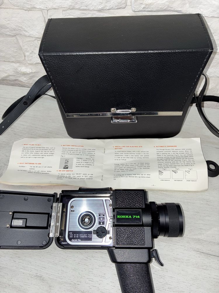 Retro kamera filmowa Kohka 714 Automatic TTL
