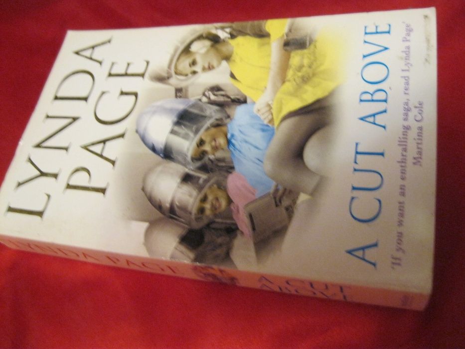 книга на английском языке LYNDA PAGE A CUT ABOVE Линда Пейдж роман