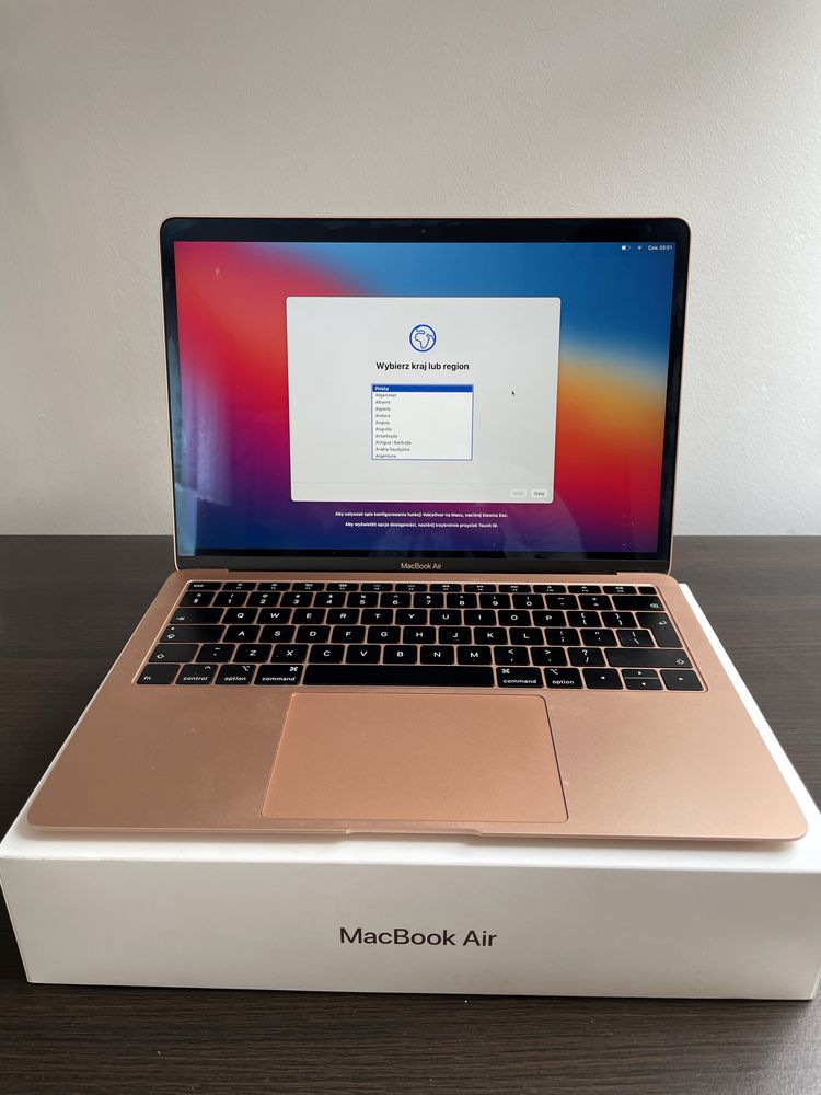 MacBook Air 13, 128 GB dysk SSD