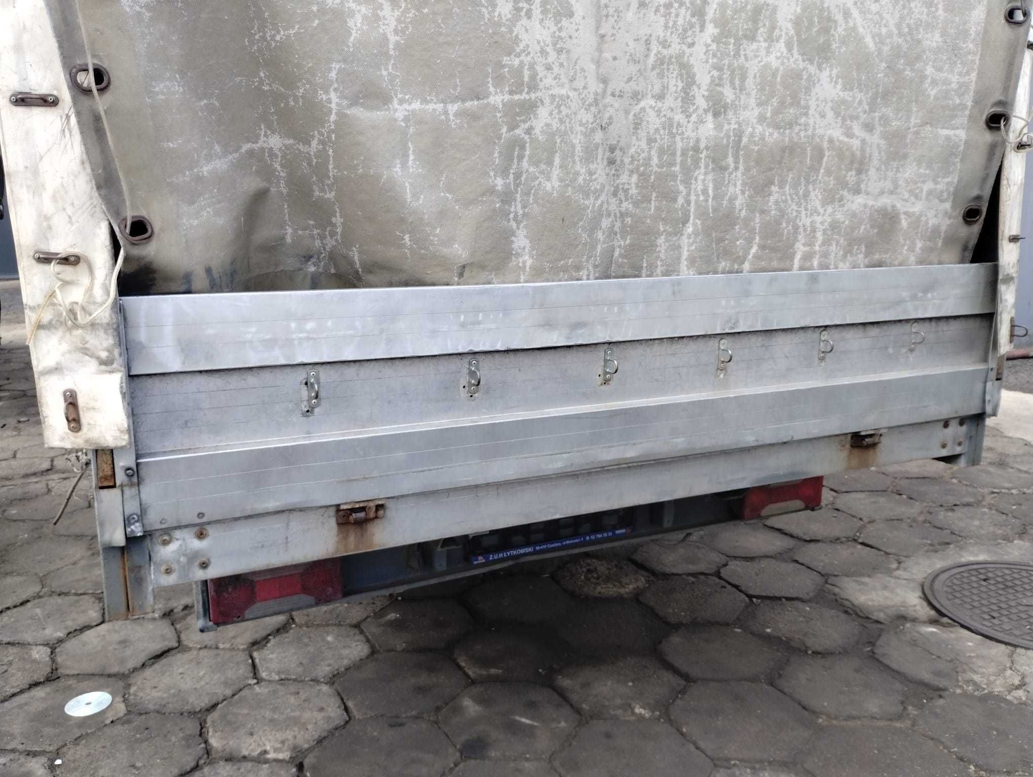 plandeka skrzynia burty aluminiowe kontener  Iveco Daily III