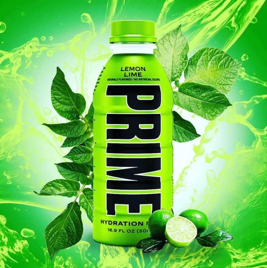 Prime Hydration Logan Paul x KSI, Lemon Lime - NOVA e POR ABRIR