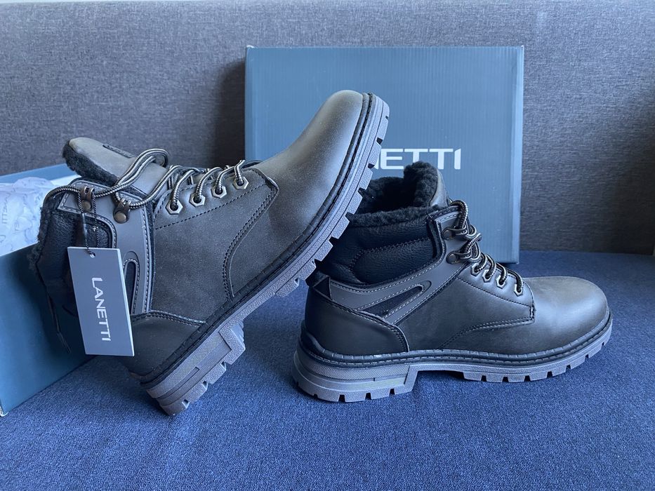 Buty zimowe Lanetti. Nowe.