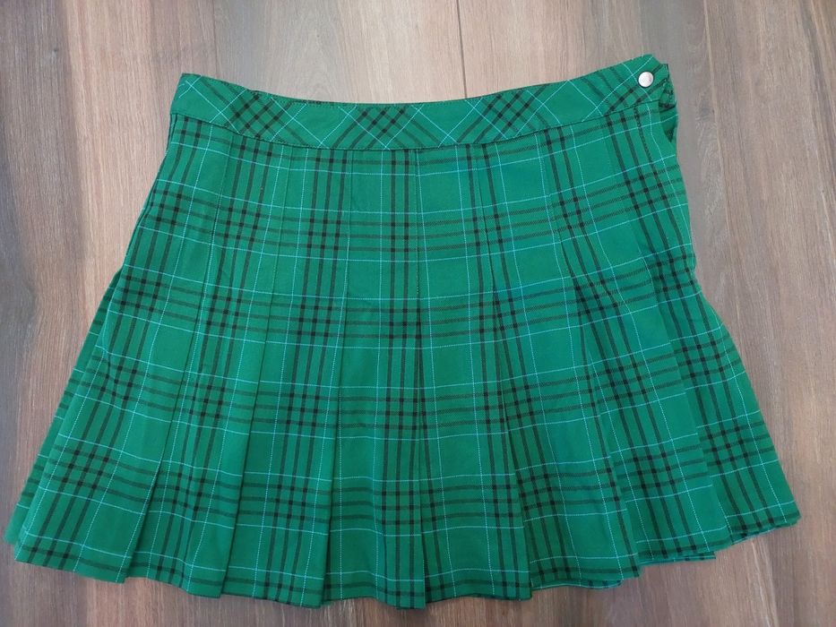 Спідниця міні в клітинку