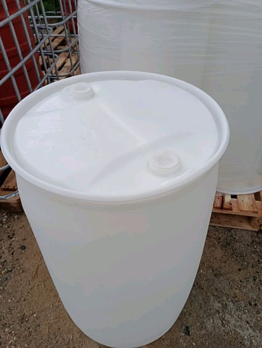 Beczka 200l czysta z UN pomost