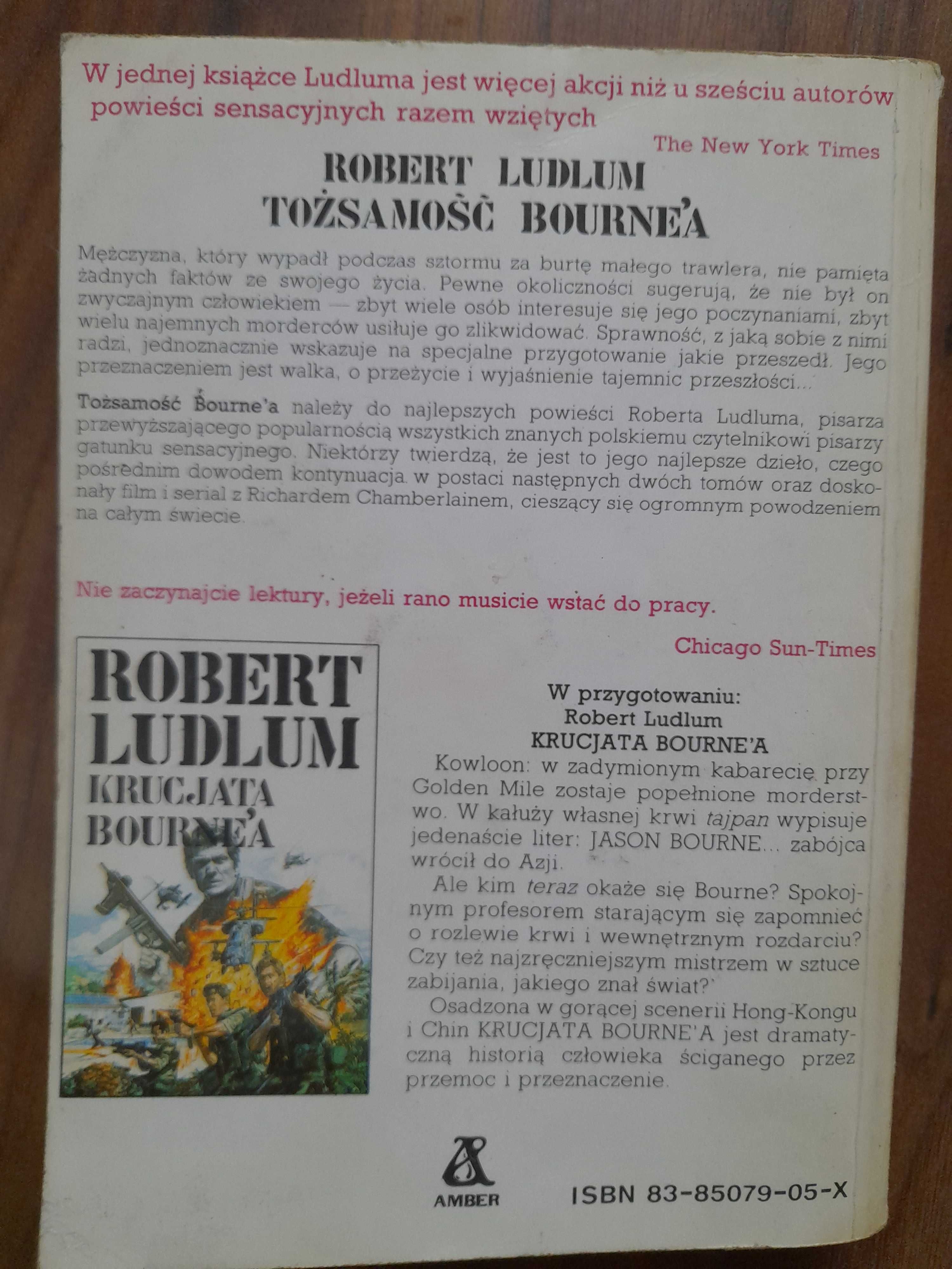 Tożsamość  Bournea Robert Ludlum