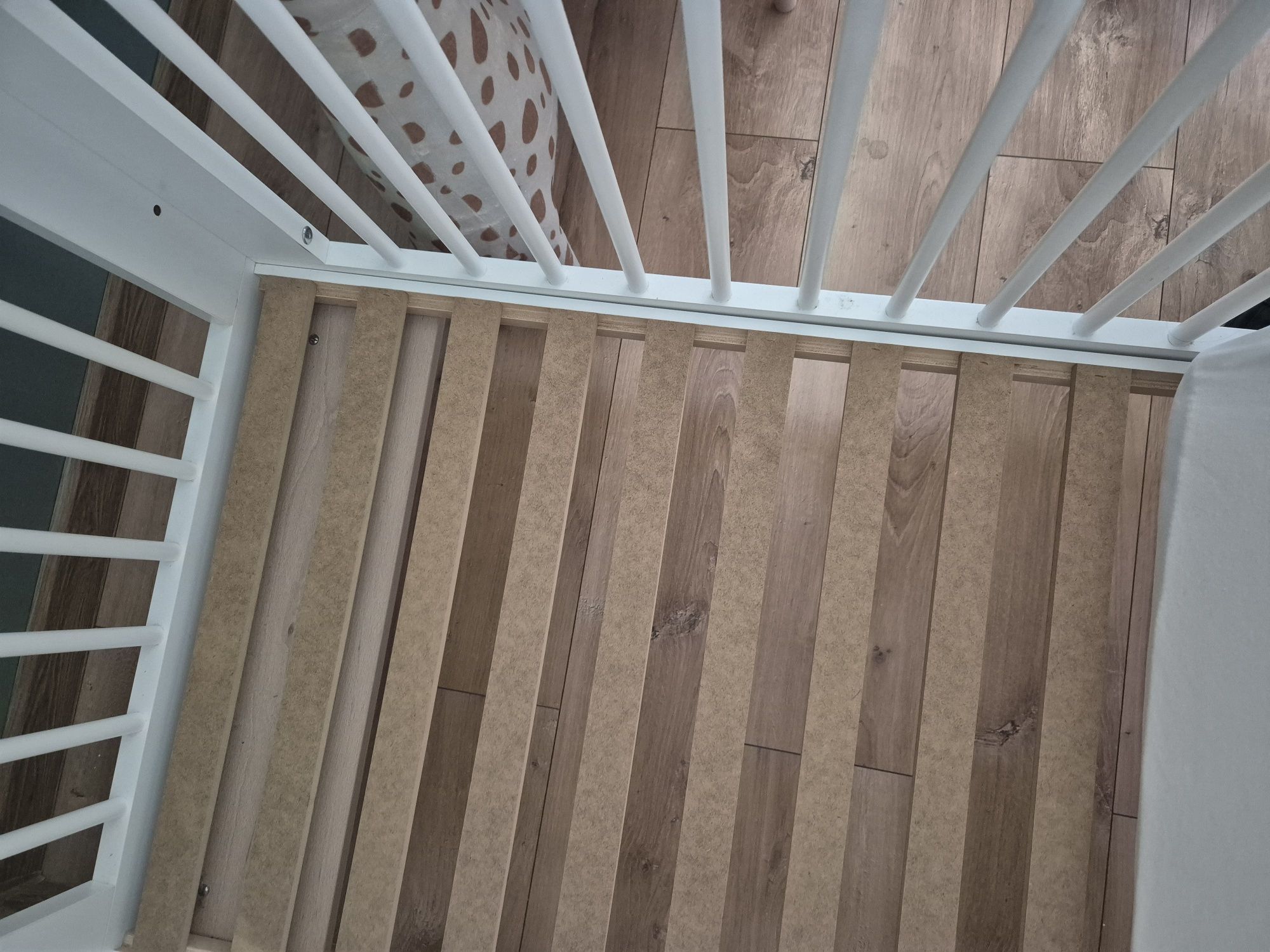 Łóżeczko materac klupś Łóżeczko sofie 120×60 białe
