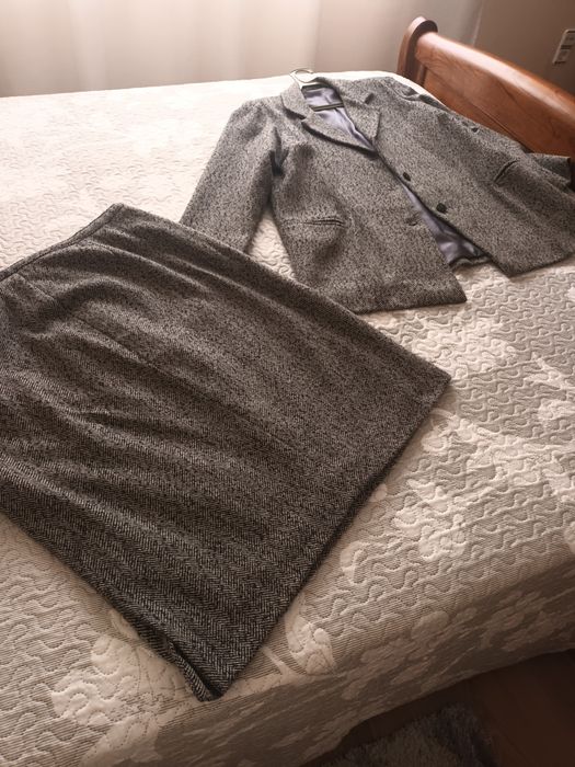 Conjunto de senhora de idade