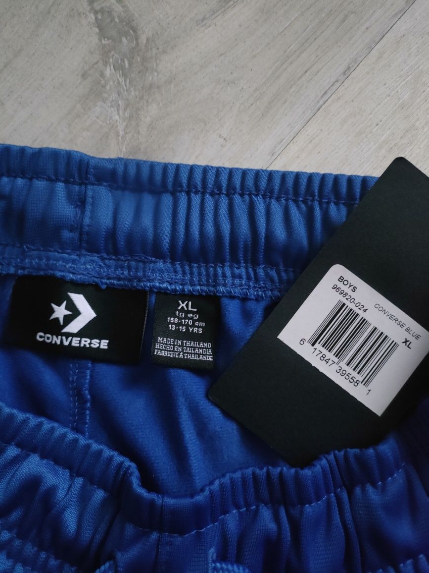 Spodnie niebieskie z dresu Converse, xl