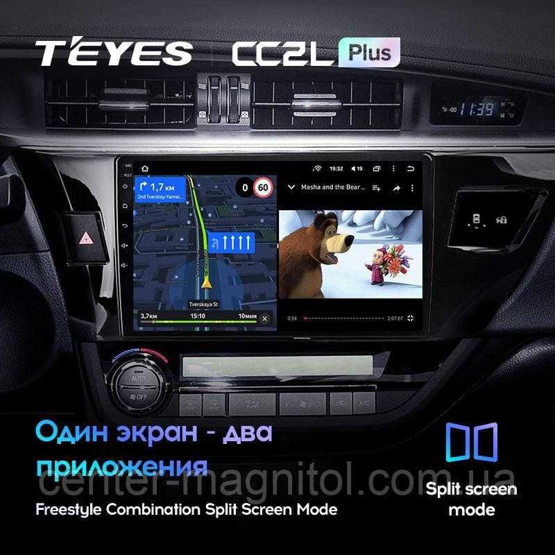 Штатная магнитола Teyes cc2L+ Toyota Corolla 2012-2016 android