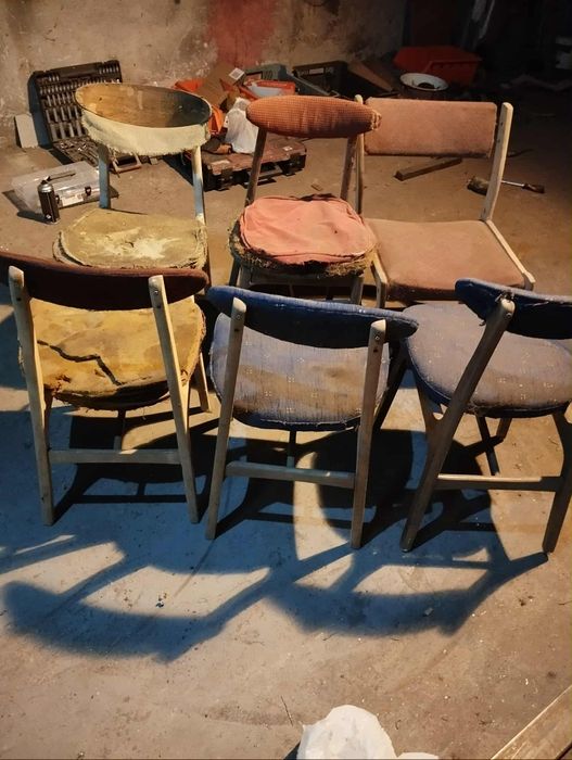 Krzesła do renowacji