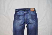 JACK & JONES L 90cm 34/32 męskie spodnie jeansowe straight stretch s8v