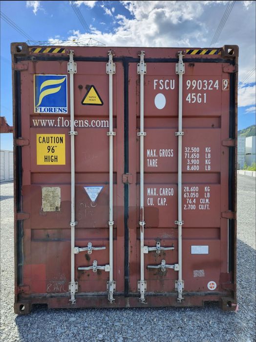 Kontener morski magazynowy 40 DV/HC 12 metrowy