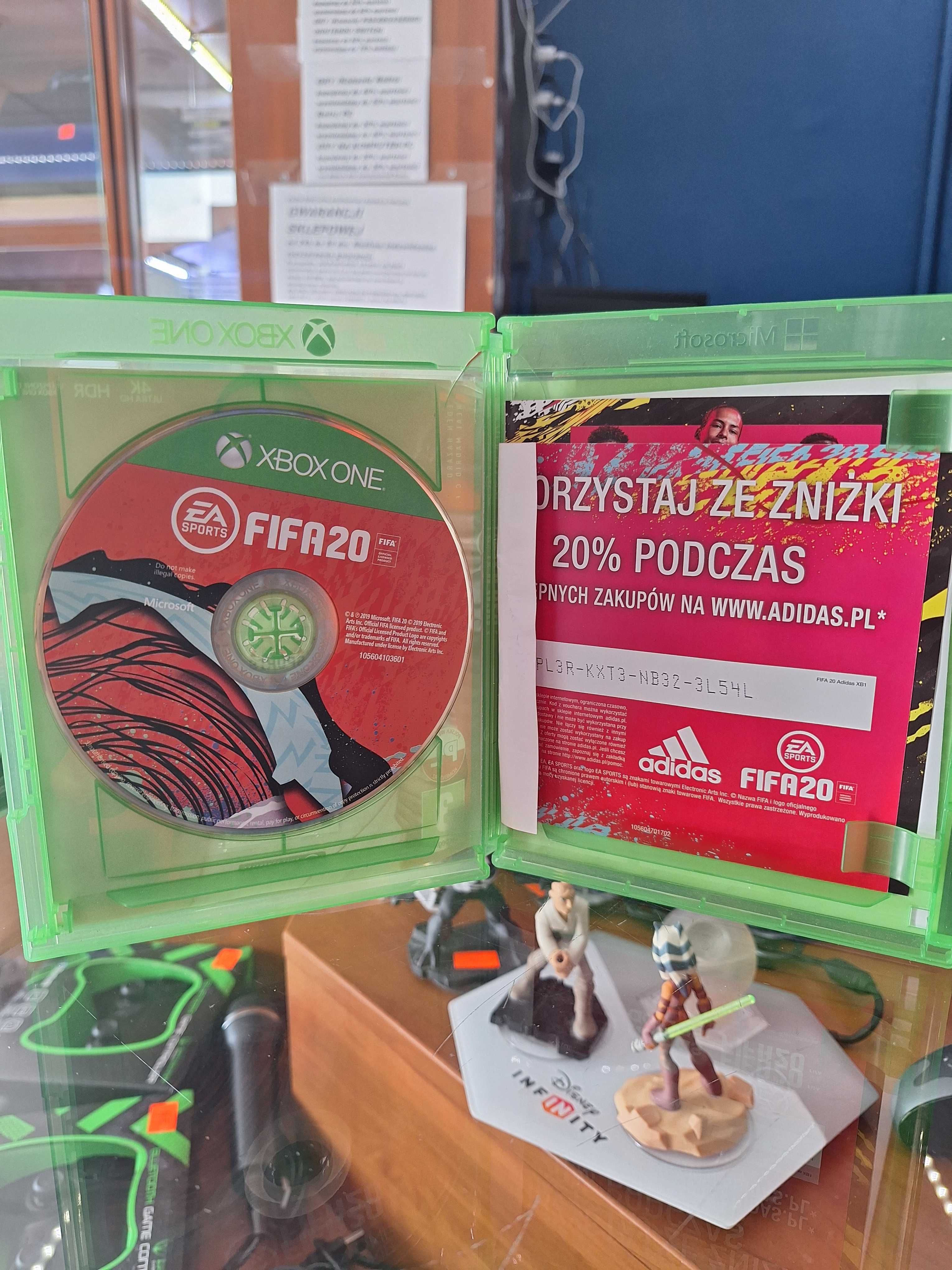Fifa 20 Xbox One, BDB, Sklep, Wysyłka, Wymiana Centrum Grania