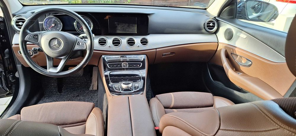 Mercedes E220 194KM 9G-Tronic • SUPER STAN • Bezwypadkowy • Bez wkładu