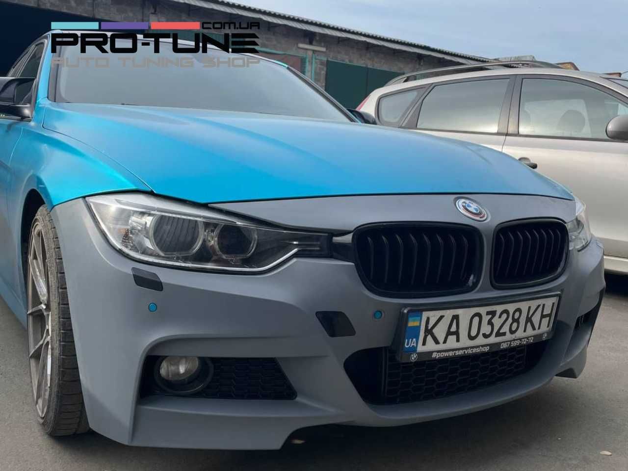 Бампер передний BMW 3 f30 M-пакет ф30