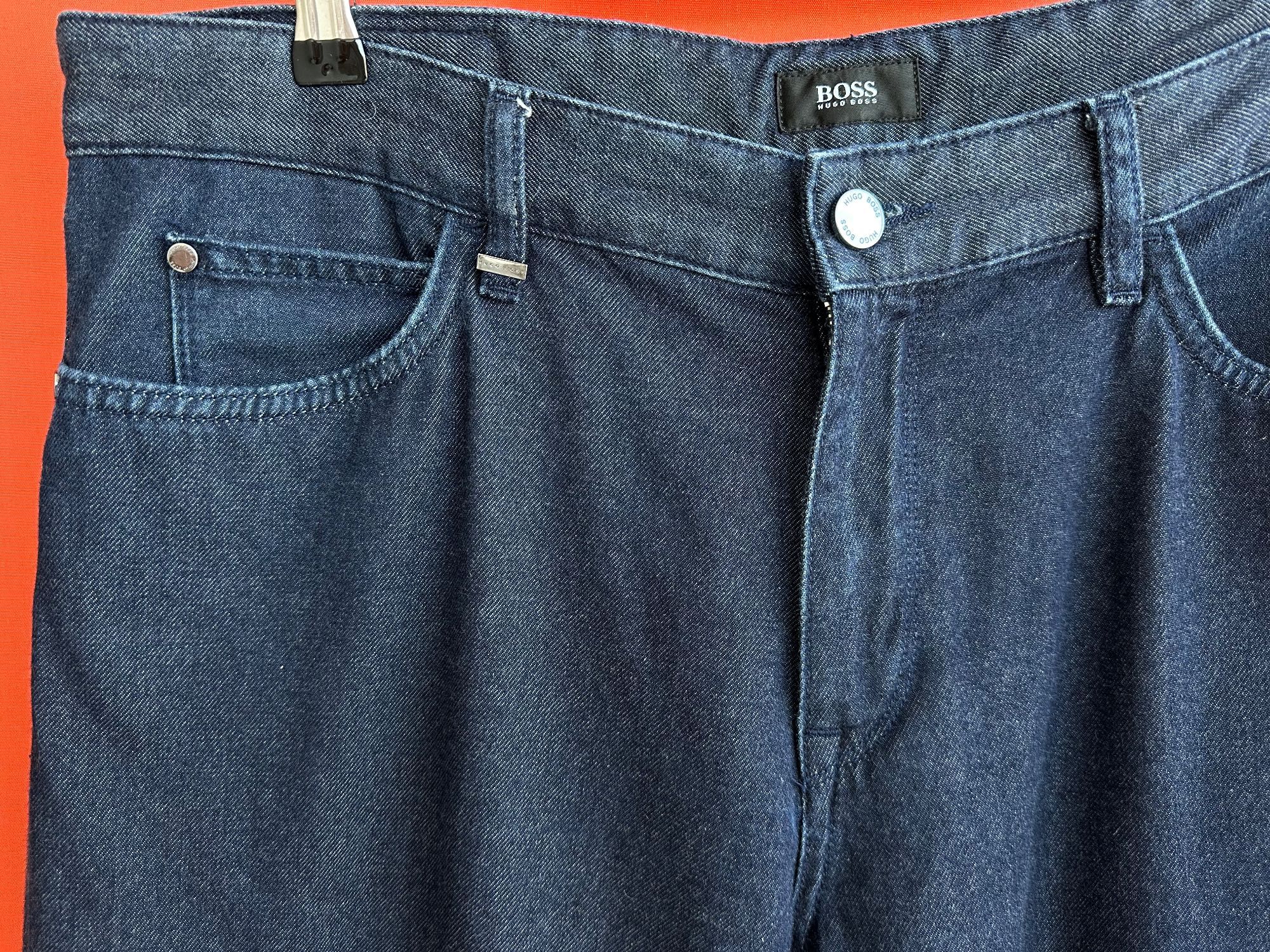 ??? Hugo Boss оригинал мужские классические джинсы штаны размер 36 Б У