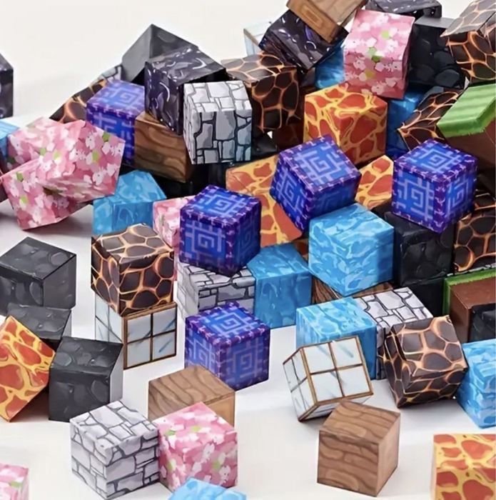 Магнітні блоки майнкрафт, конструктор, minecraft, магнитный ,my word