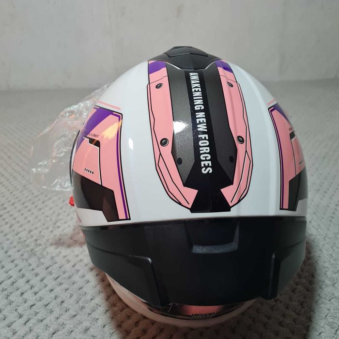 Capacete de motocicleta com tampa flip tamanho único (51-62)  novo