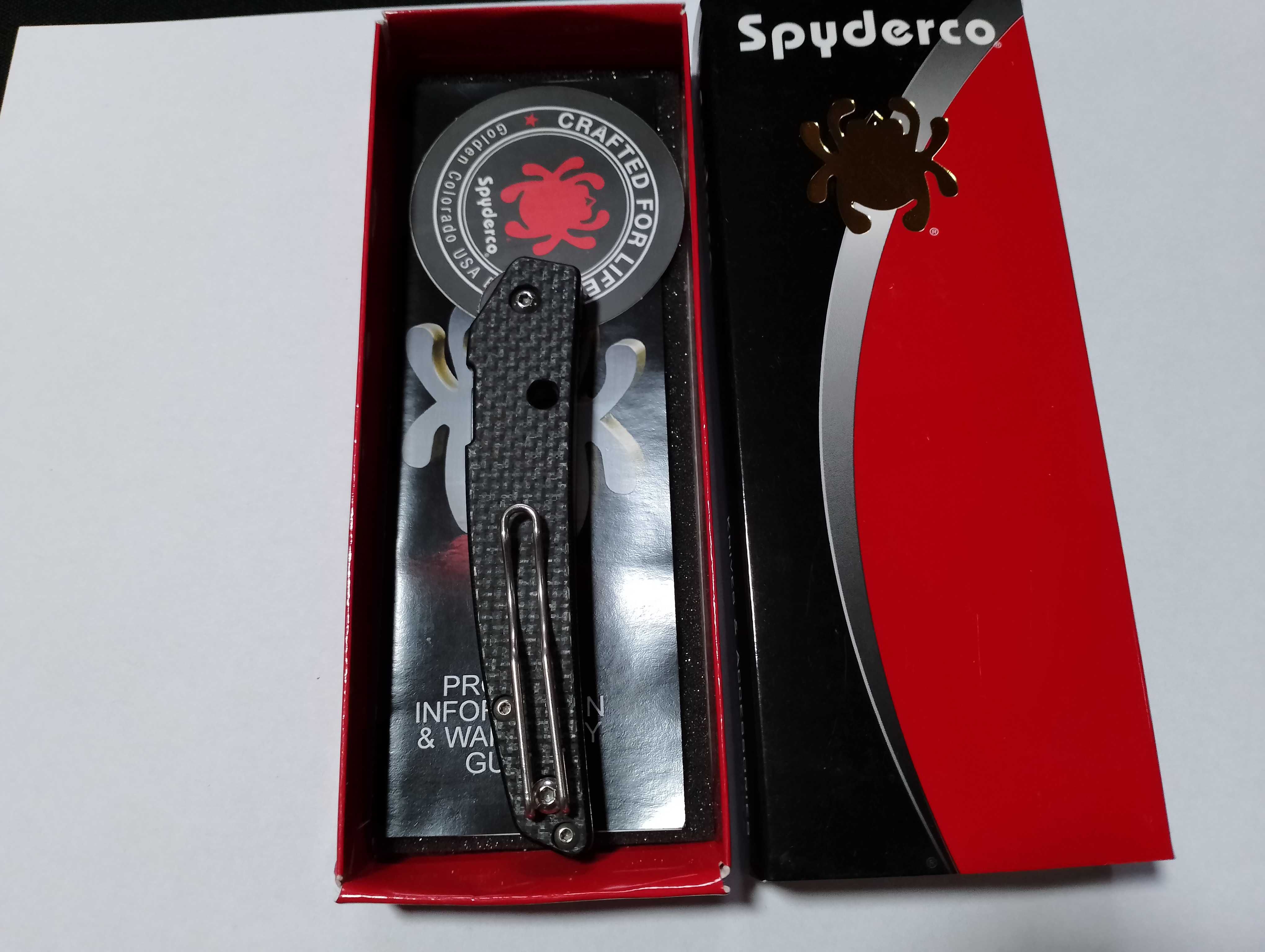 Nóż Spyderco Ikuchi CF