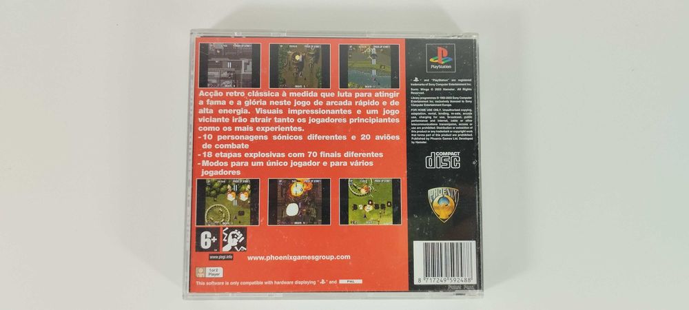 Sonic Wings Special - Playstation 1 PS1