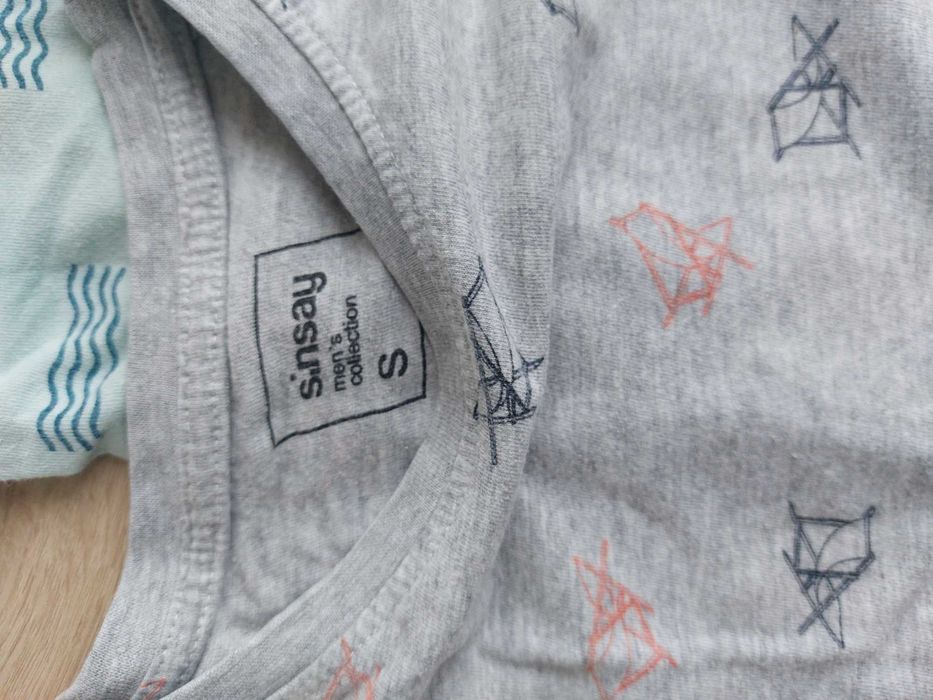 R.170 2 koszulki letnie młodzieżowe Sinsay