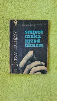 Książka: "Śmierć czeka przed oknem", Jerzy Edigey