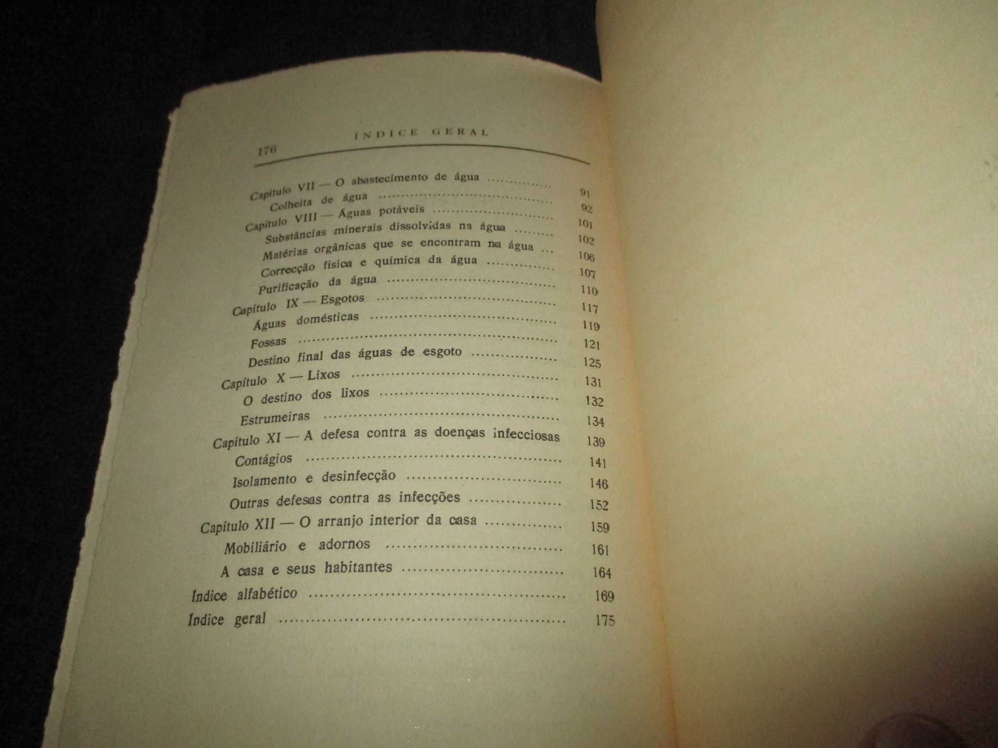 Livro A Nossa Casa Higiene do Lar 1949