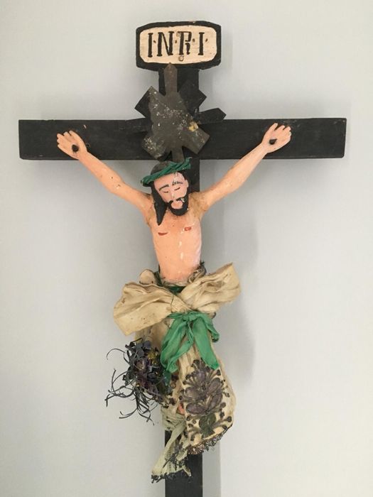 Cristo do Século XIX _ Arte Povera