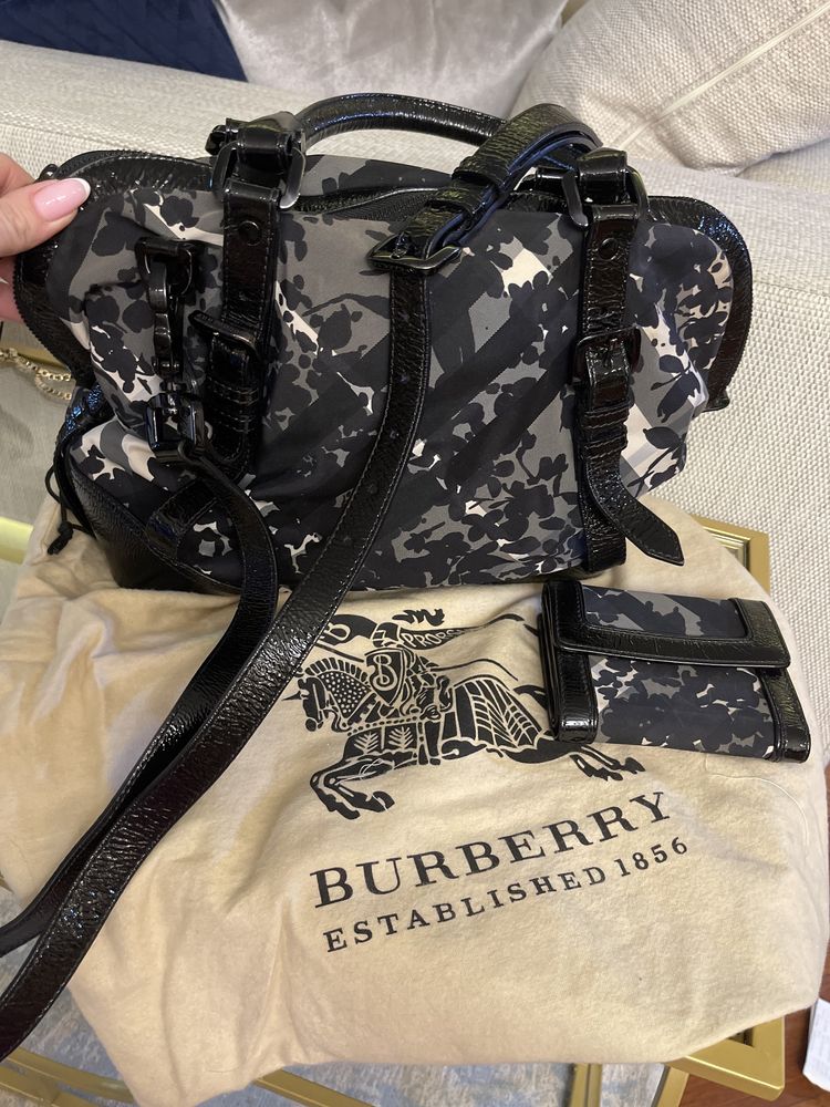 Burberry torebka + portfel