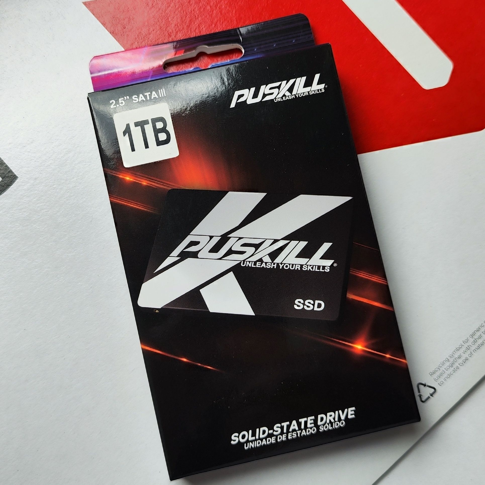 Dysk SSD 1TB Puskill 3D NAND SATA III Laptop Konsola PC Kraków Wysyłka