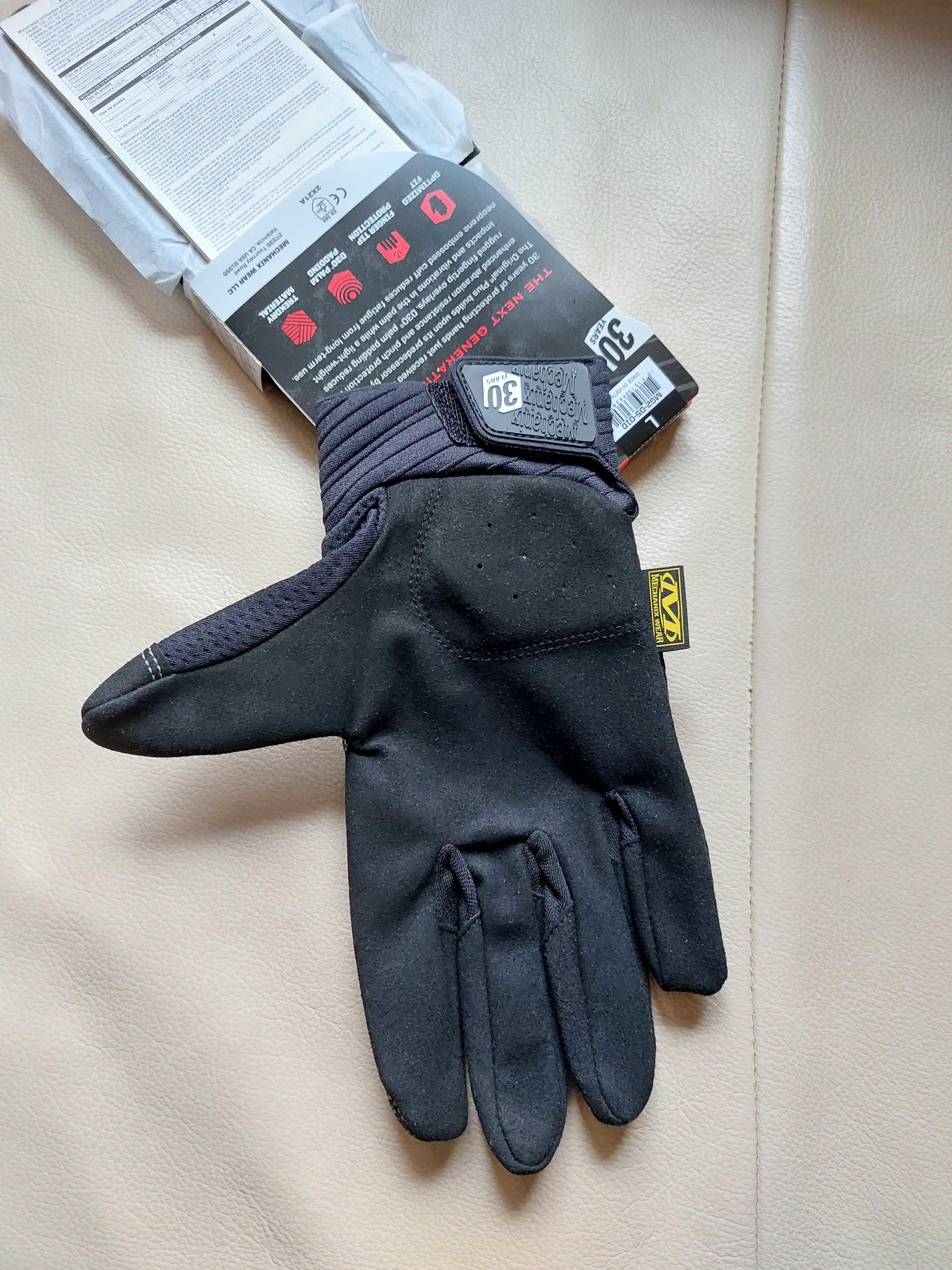 Rękawice Rękawiczki taktyczne Mechanix Wear Original Plus - Czarne L