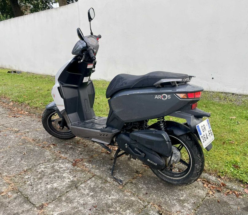 Skuter ORCAL 50cc 4T 100% Sprawny 2023 R Niski Przebieg Transport RATY
